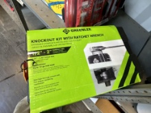 Greenlee Knockout Kit w/Ratchet Wrench