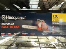New Husqvarna 16in. Model 120 Mark 3 Chainsaw
