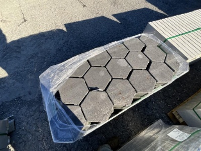 Hanover Prest Brick Hexagonal 8" Beveled w/Spacer