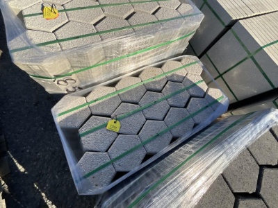 Hanover Prest Brick Hexagonal 8" Beveled w/Spacer