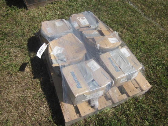 Pallet Of Boxes Of Bolts