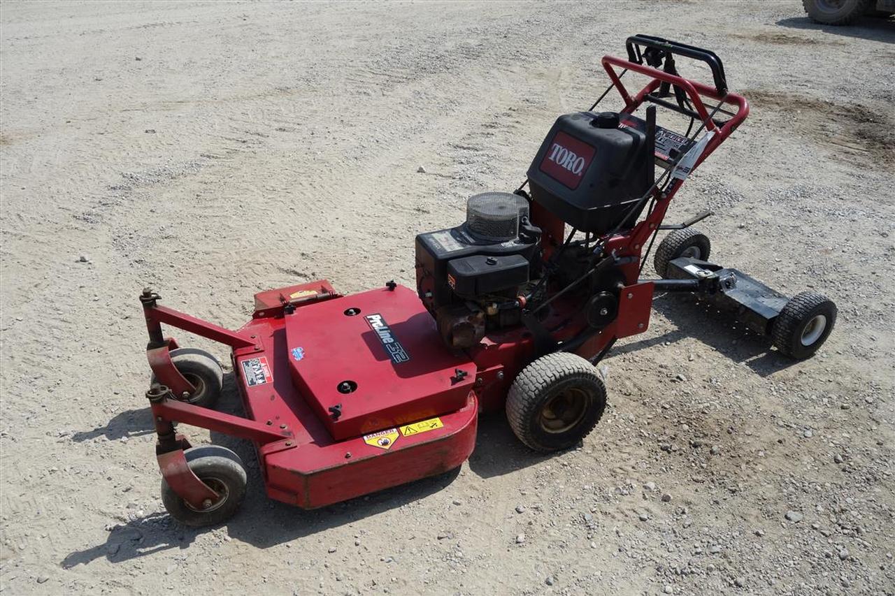Toro Proline 32 Ride Behind Mower Proxibid
