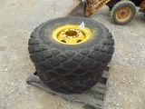 Goodyear 18.4-16A Tires on Rims