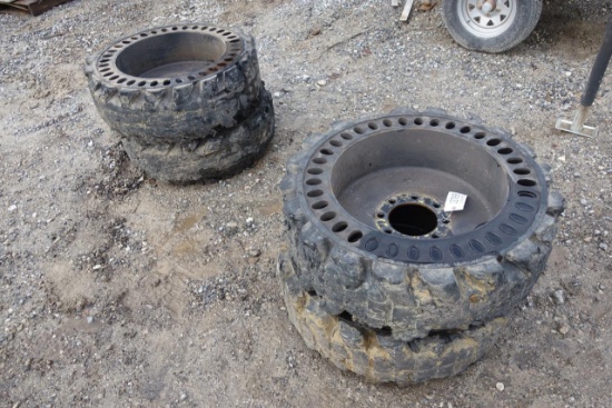 Solid Skid Steer Tires