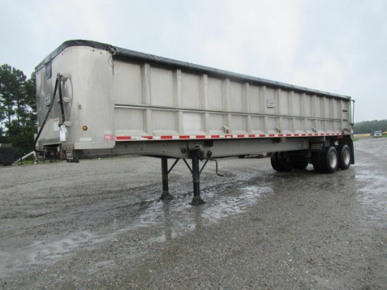 2008 East 38ft Aluminum Dump Trailer