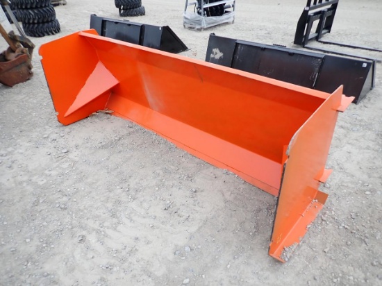 Kit Container 8' Skid Steer Snow Pusher
