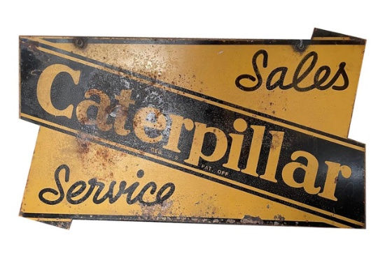 Early 1980's Repro DSS Caterpillar Sales & Service