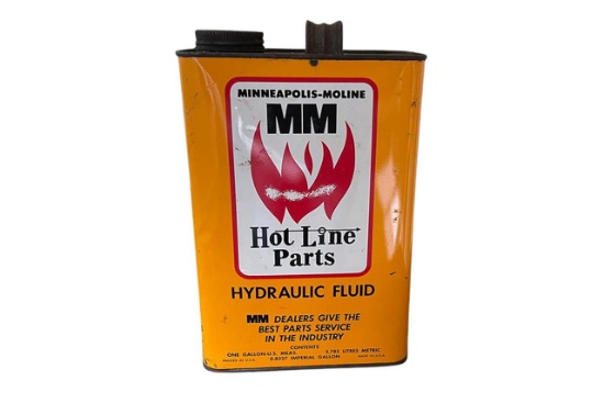 Minneapolis Moline Hydraulic Fluid Can