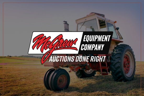 McGrew Equipment's ANTIQUE TRACTOR TUESDAY Auction