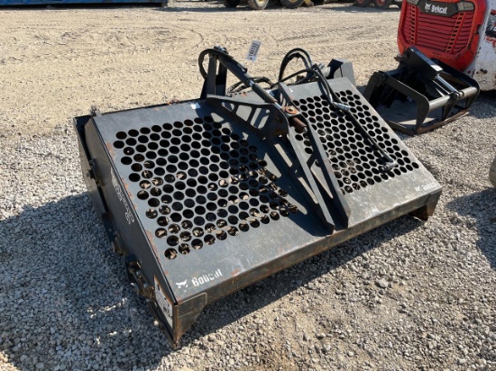 Bobcat 6B Skid Steer Landscape Rake | Heavy Construction Equipment ...