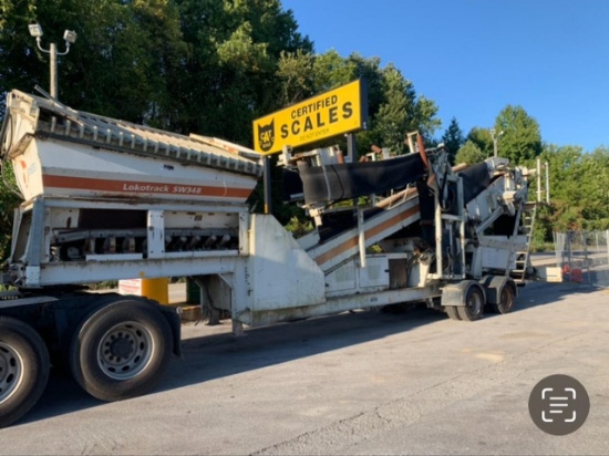 2006 Metso Lokotrack SW348 Mobile Screener