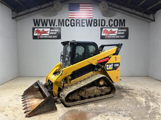 2016 Caterpillar 289D Skid Steer Loader