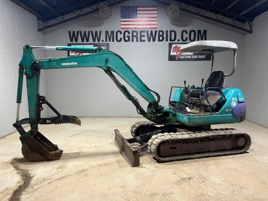 Komatsu PC40MX Mini Excavator