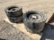 33x12-20 Solid Skid Steer Tires