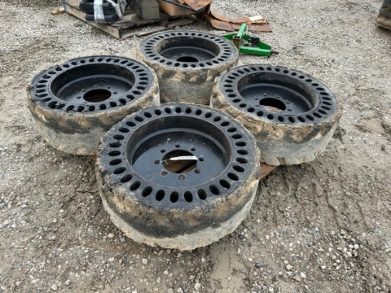 Solid Skid Steer Tires