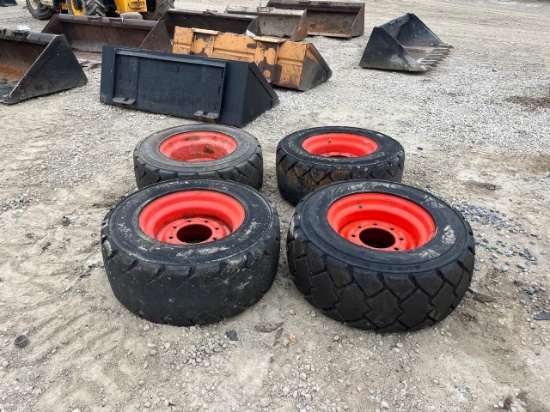 12-16.5 Tires Qty 4