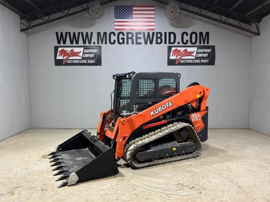 2019 Kubota SVL65 Skid Steer Loader