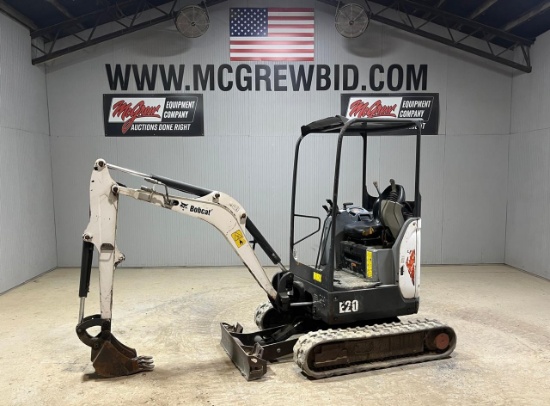 2016 Bobcat E20 Mini Excavator