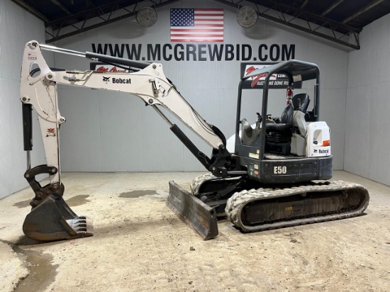 Bobcat E50 Mini Excavator