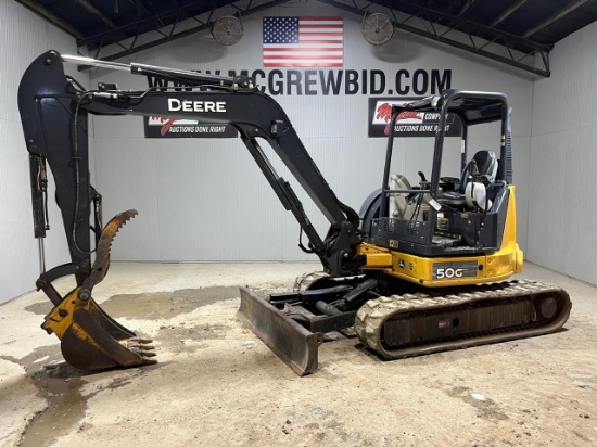 John Deere 50G Mini Excavator