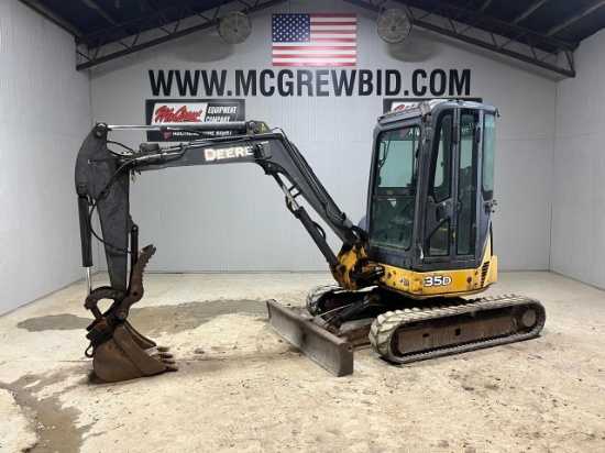John Deere 35D Mini Excavator