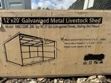 All-Steel MSC1220F Livestock Shed
