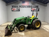 John Deere 4600 Tractor Wh/ Loader