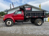 2005 Ford F650 S/A Dump Truck