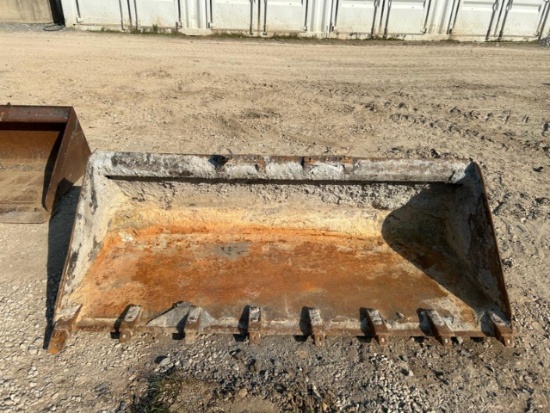 Bobcat 72" Skid Steer Tooth Bucket