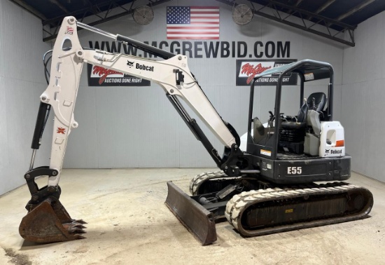 2020 Bobcat E55 Mini Excavator