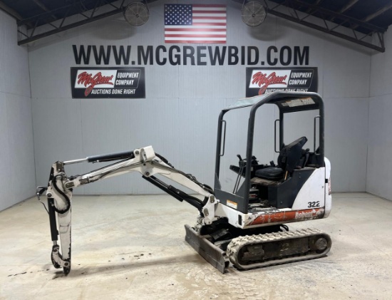Bobcat 322 Mini Excavator