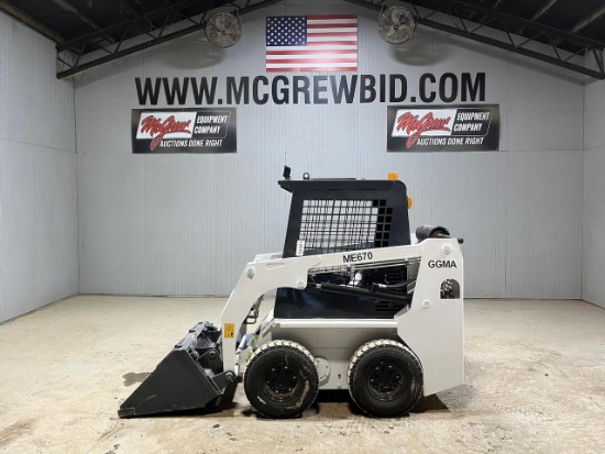 2025 GGMA ME670 Skid Steer Loader