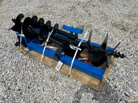 Skid Steer Auger w/ Extra Rod