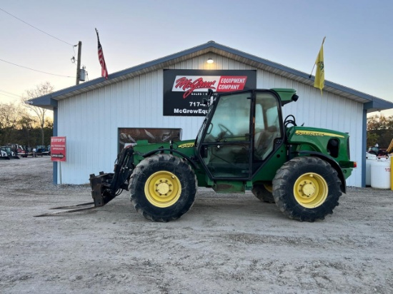 John Deere 3420 Telehandler | Heavy Construction Equipment Lifts ...