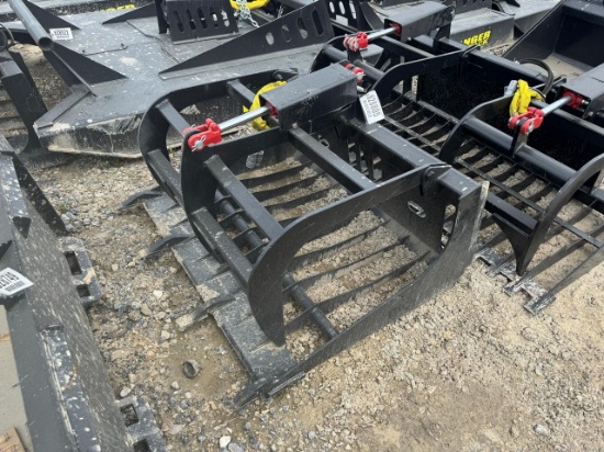 Wildcat 46" Skid Steer Skeleton Grapple with Teeth
