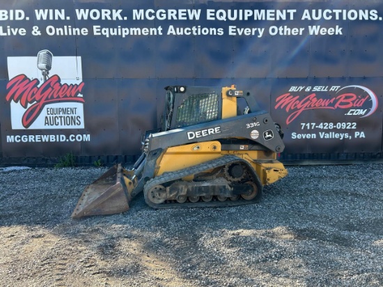 2018 John Deere 331G Skid Steer Loader