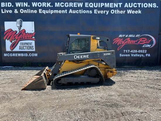 John Deere 329E Skid Steer Loader