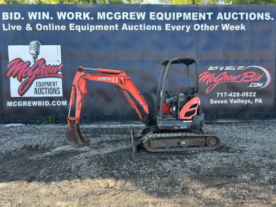 Kubota U25 Mini Excavator