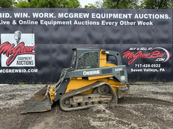 John Deere 333E Skid Steer Loader
