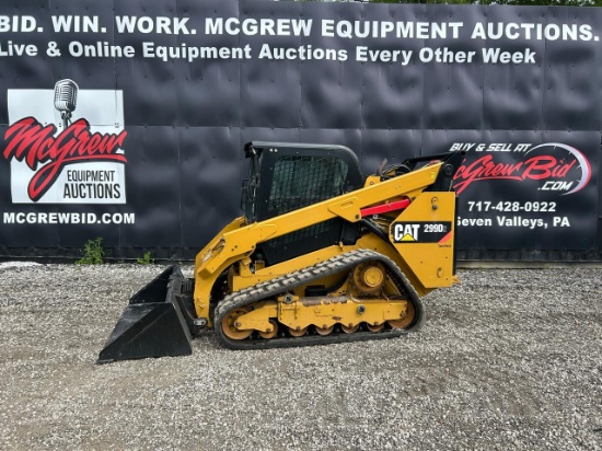 2018 Caterpillar 299D2 Skid Steer Loader