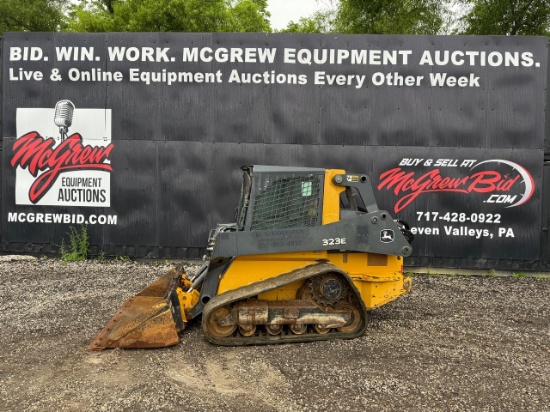 2018 John Deere 323E Skid Steer Loader