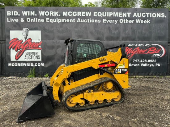 2015 Caterpillar 259D Skid Steer Loader