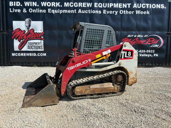 2016 Takeuchi TL8 Skid Steer Loader