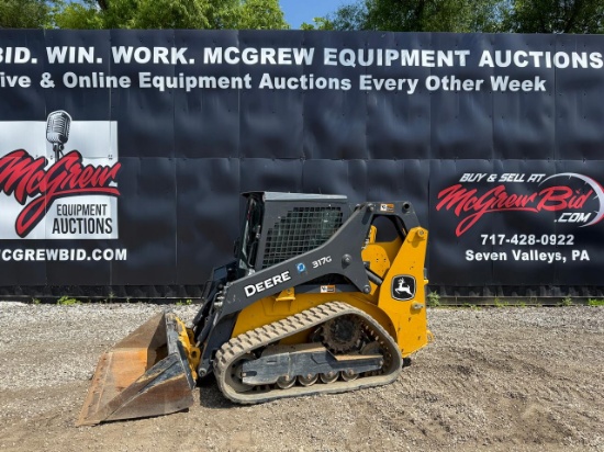 2022 John Deere 317G Skid Steer Loader
