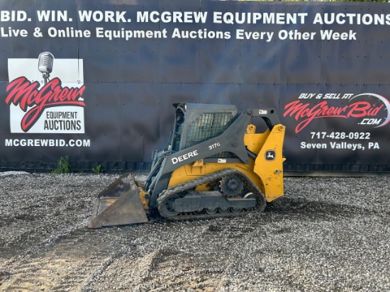 2018 John Deere 317G Skid Steer Loader