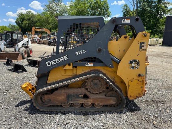 2016 John Deere 317G Skid Steer Loader