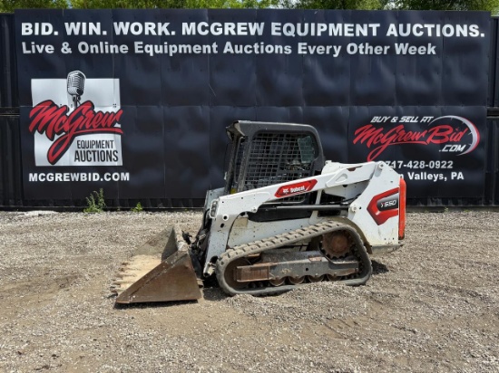 2022 Bobcat T550 Skid Steer Loader