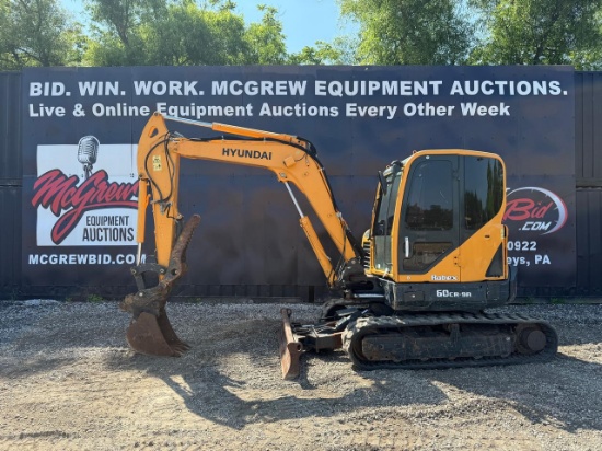 Hyundai R60CR-9A Midi Excavator