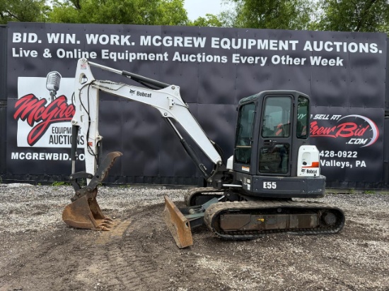 2019 Bobcat E55 Mini Excavator
