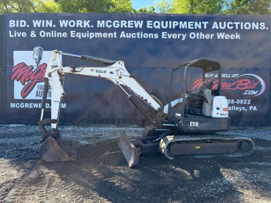 Bobcat E50 Mini Excavator